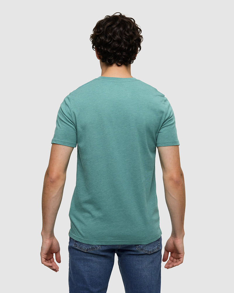 Green-Regular-Fit-Embroidered-Graphic-T-Shirt