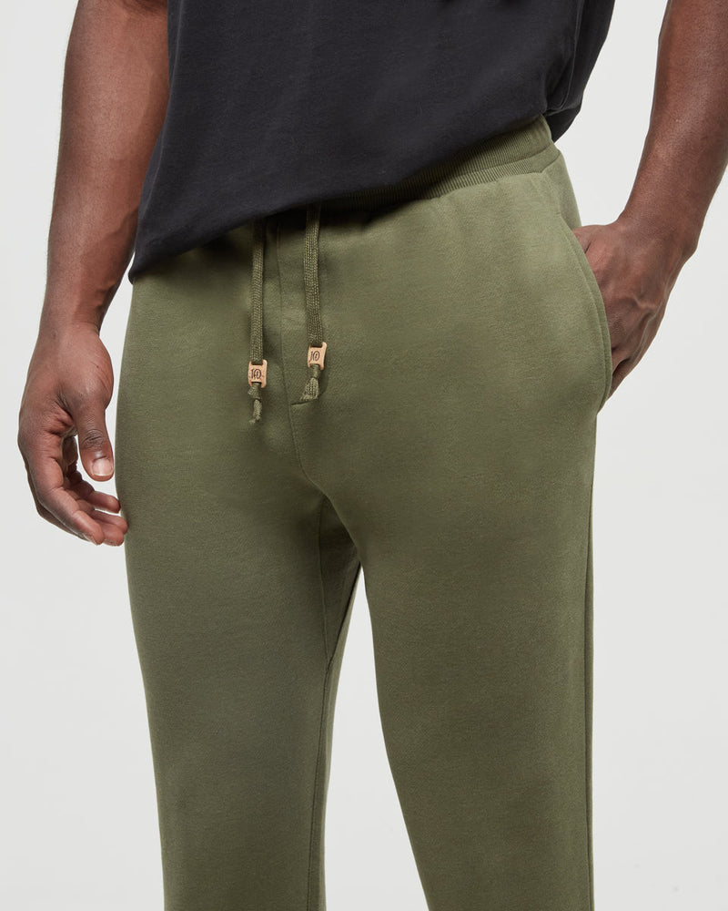 Green-Regular-Fit-Tapered-Leg-Jogger