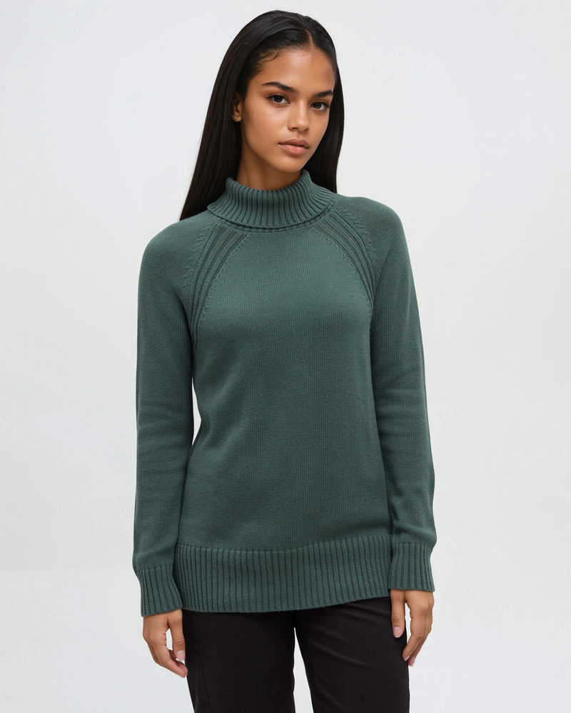 Green-Relax-Organic-Cotton-Woven-Sweater
