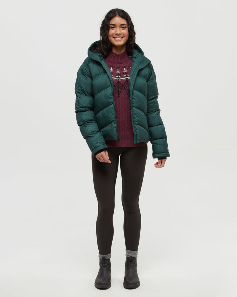 Green-Relax-Primaloft-Insulted-Puffer-Jacket