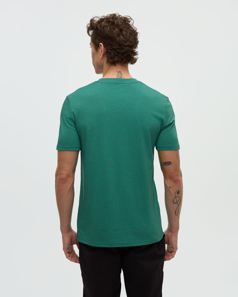 Green-TreeBlend-Embroidered-Graphic-T-Shirt