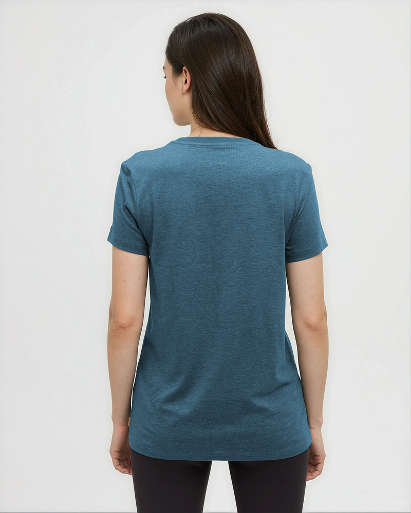 Green-TreeBlend-Regular-Graphic-T-Shirt