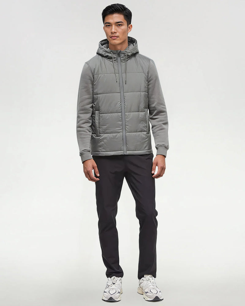 Green-Water-Resistant-Zip-Up-Hoodie