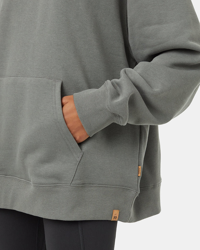 Green-Womens-Eco-Friendly-Pullover-Hoodie