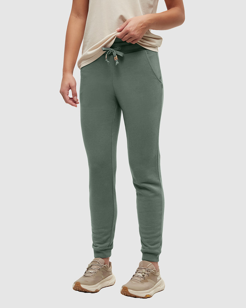 Green-Womens-Eco-Friendly-Sweatpants