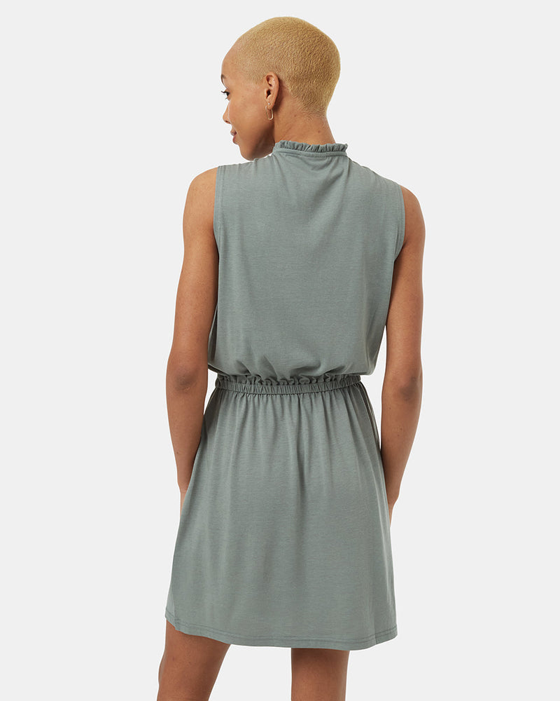 Green-Womens-Recycled-Polyester-Dress