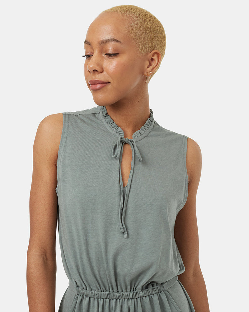 Green-Womens-Recycled-Polyester-Dress