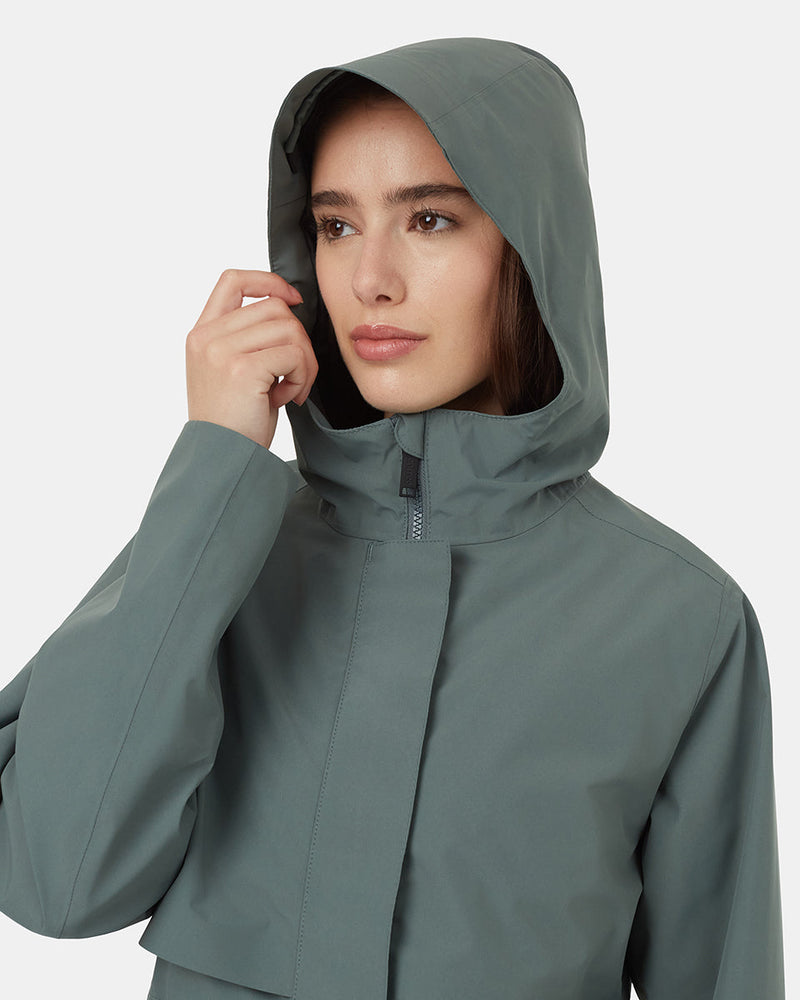 Green-Womens-Recycled-Polyester-Rain-Jacket