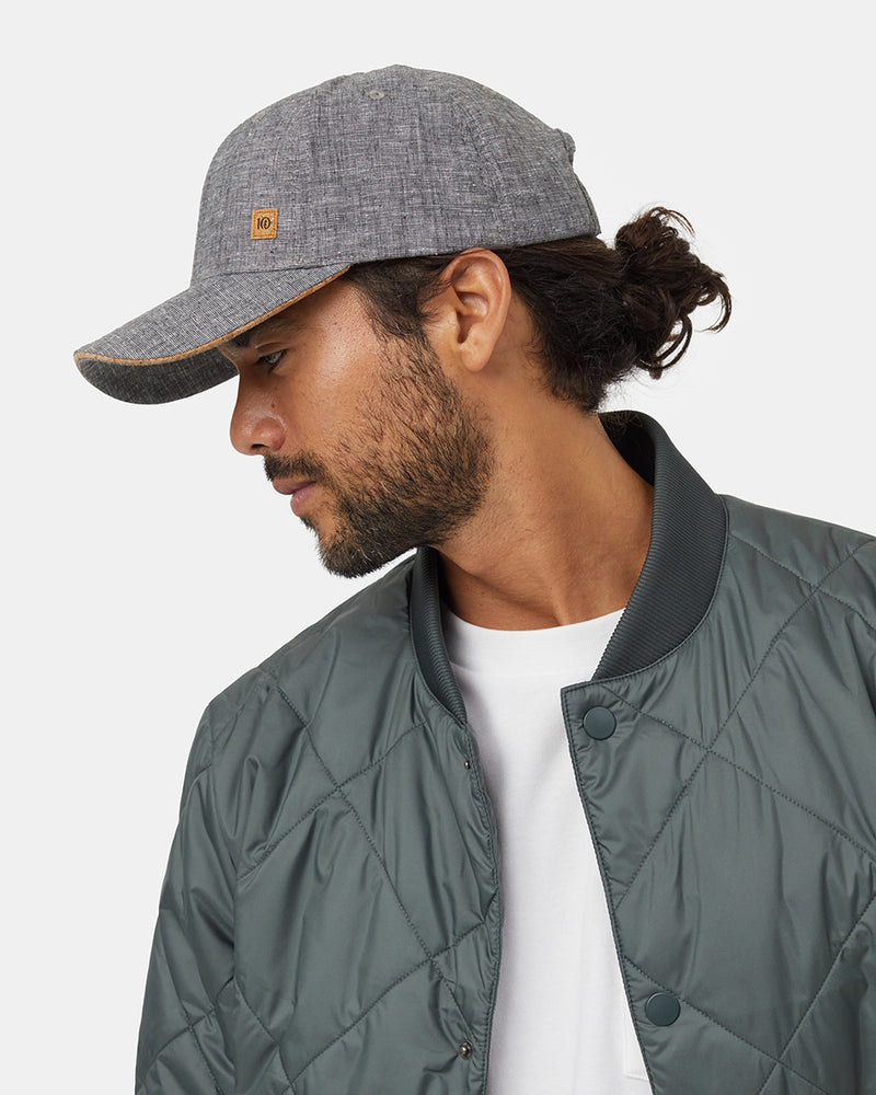 Grey-6-PanelMedium-Profile-Baseball-Cap