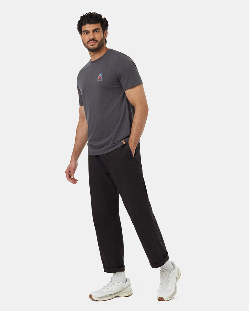 Grey-Crew-Neck-Graphic-Shortsleeve-T-Shirt