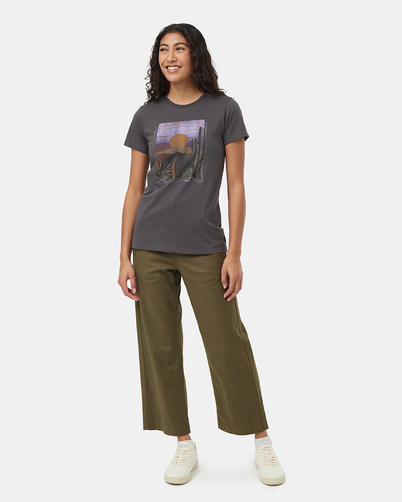 Grey-Crew-Neck-Graphic-Shortsleeve-T-Shirt