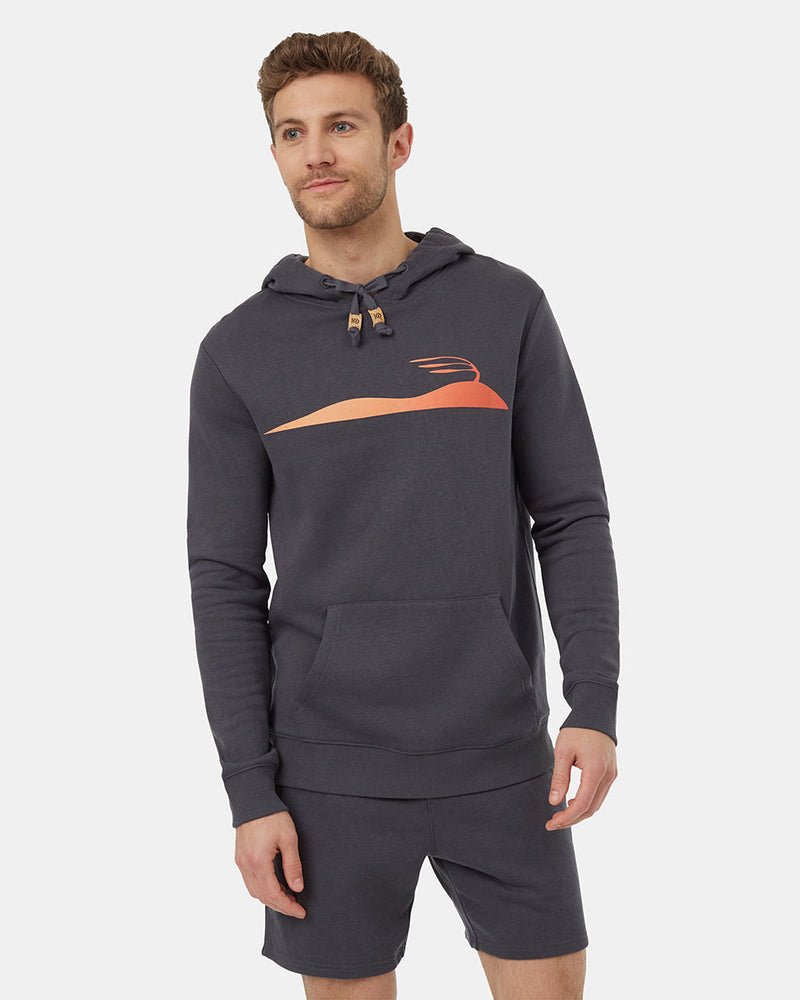 Grey-Eco-Friendly-Drawcord-Graphic-Hoodie