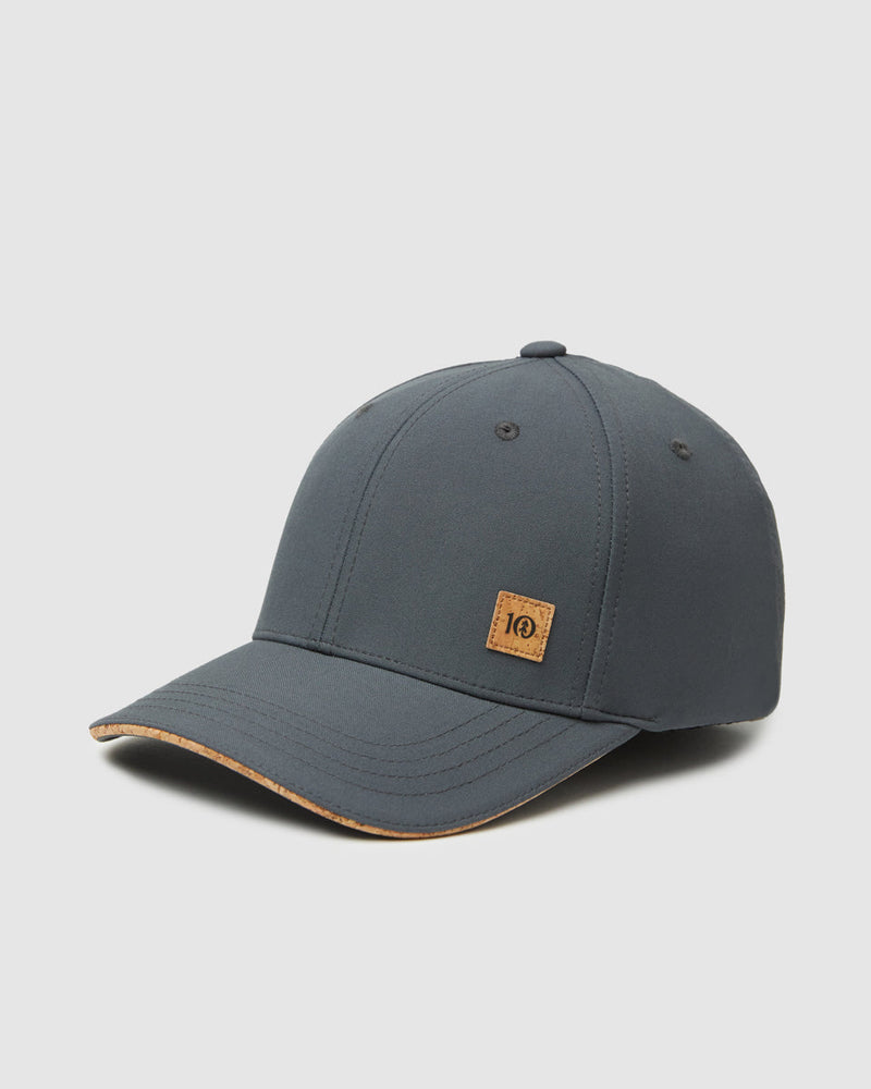 Grey-Fitted-Baseball-Cap