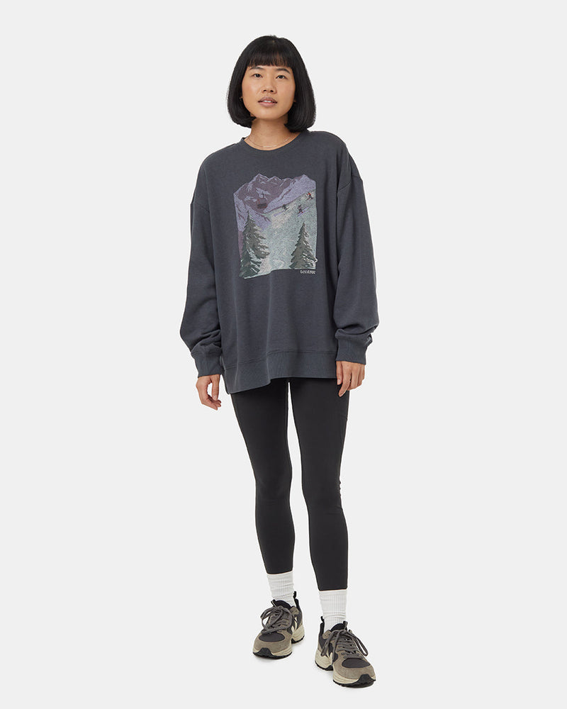 Grey-Graphic-Crew-Neck-Sweatshirt