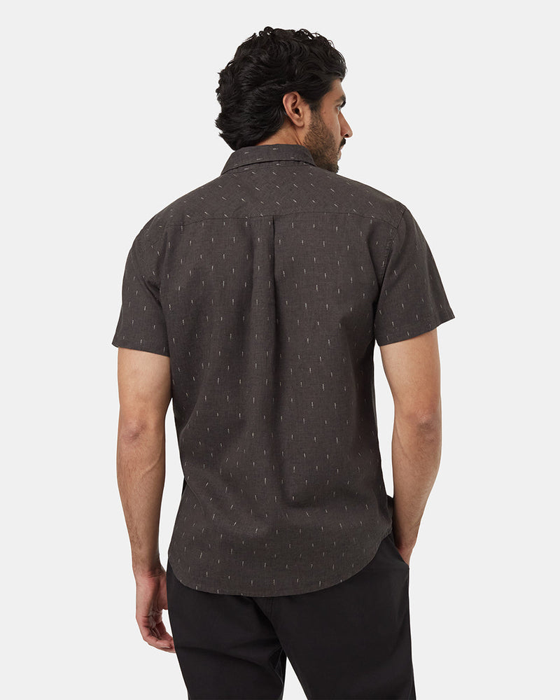 Grey-Hemp-Button-Up-Shortsleeve-Shirt