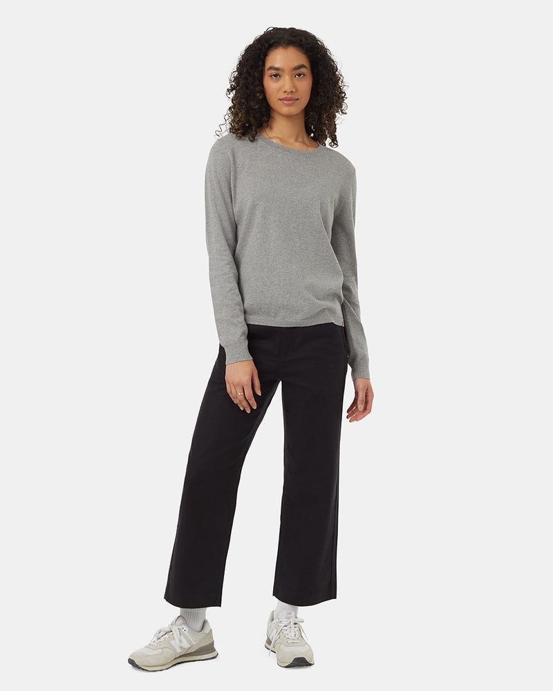 Grey-Organic-Cotton-Crew-Neck-Long-Sleeve-Sweater