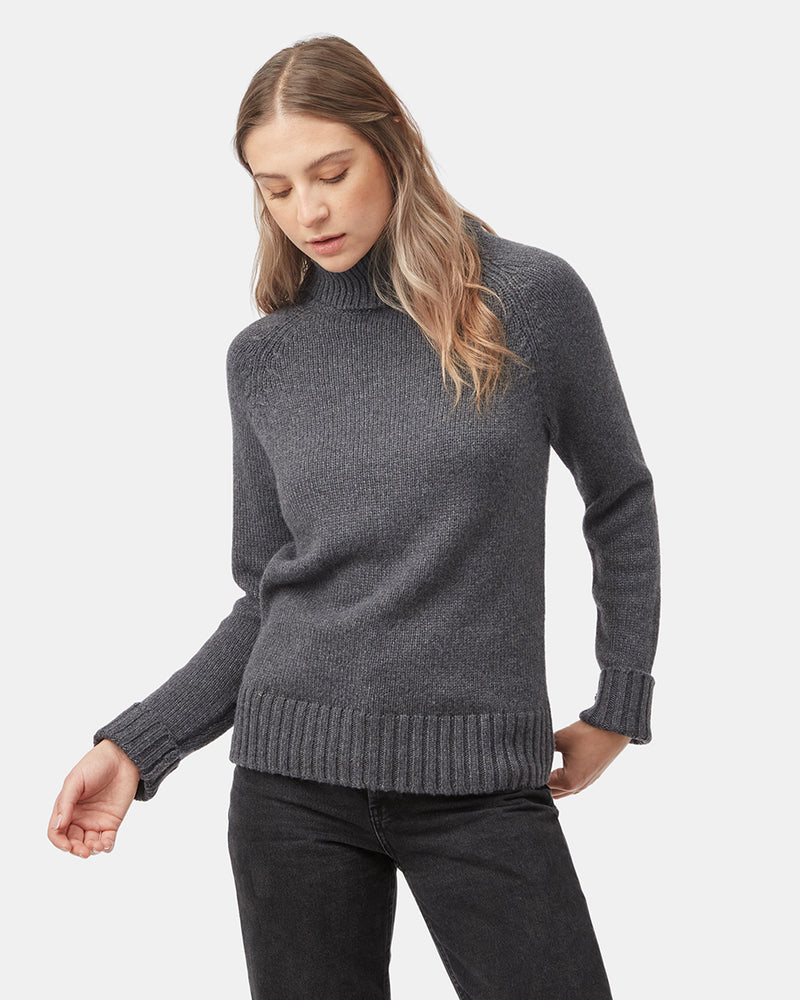 Grey-Women_sRibbedWoolTurtleneck
