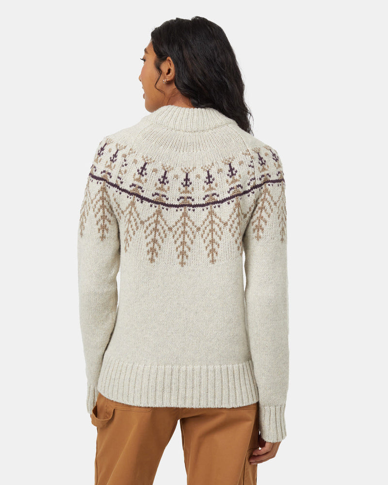 Multi-Womens-Graphic-Knit-Wool-Jumper