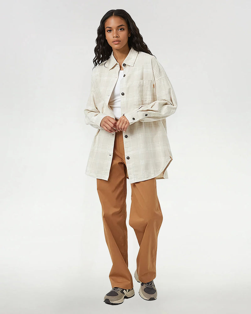 Multi-Womens-Longsleeve-Button-Down