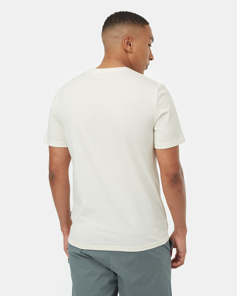 Oatmeal-Crew-Neck-Graphic-Shortsleeve-T-Shirt