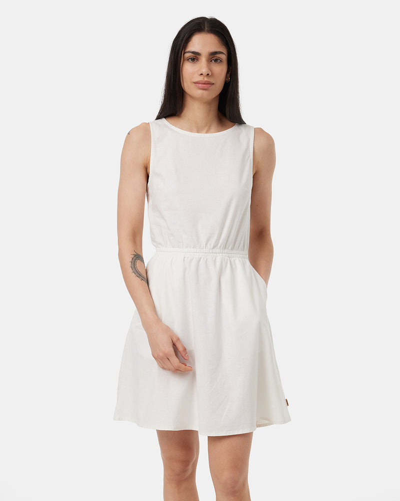 Oatmeal-Keyhole-Back-Cutout-Dress