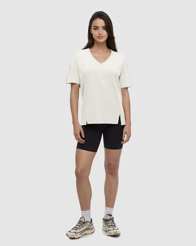 Oatmeal-Treeblend-Oversize-Fit-Crew-Neck-T-Shirt