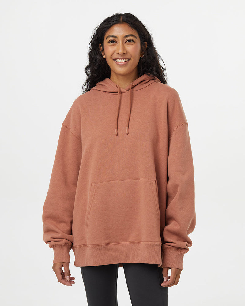 Orange-Womens-Eco-Friendly-Pullover-Hoodie