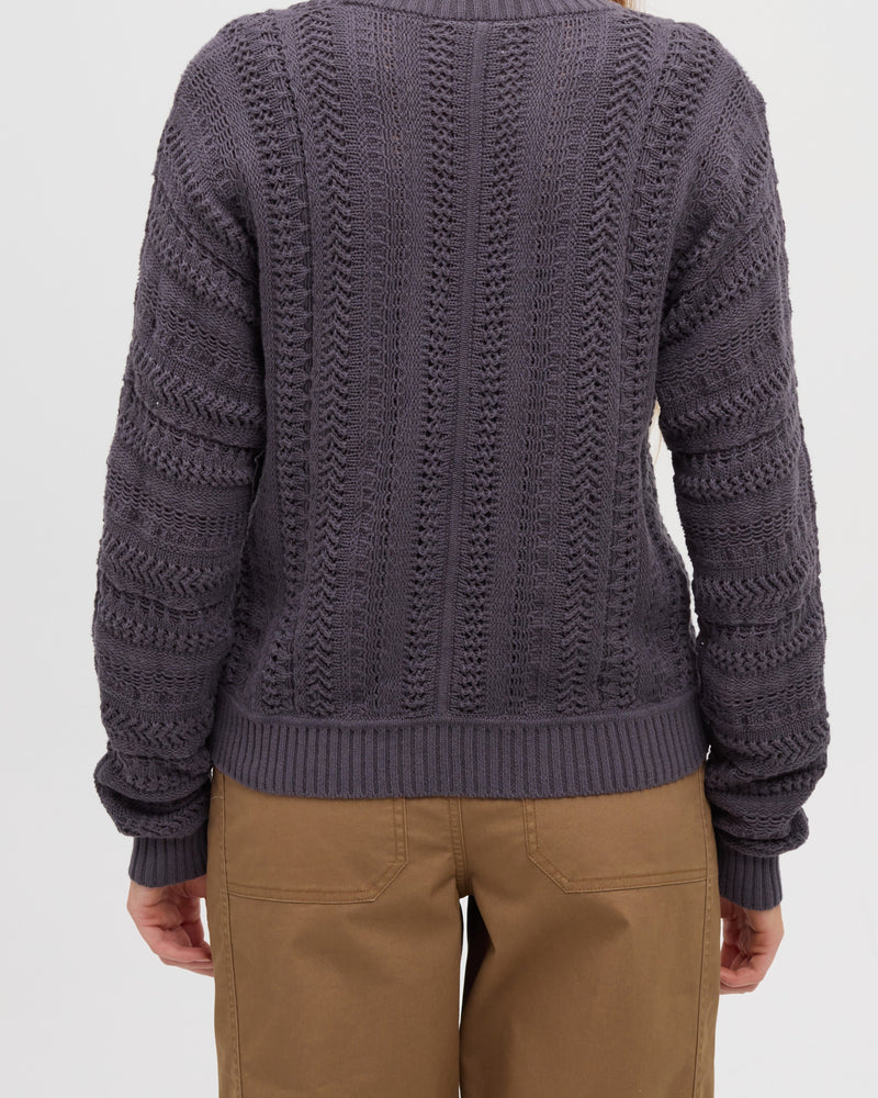 Purple-Regular-Cotton-Yarn-Sweater