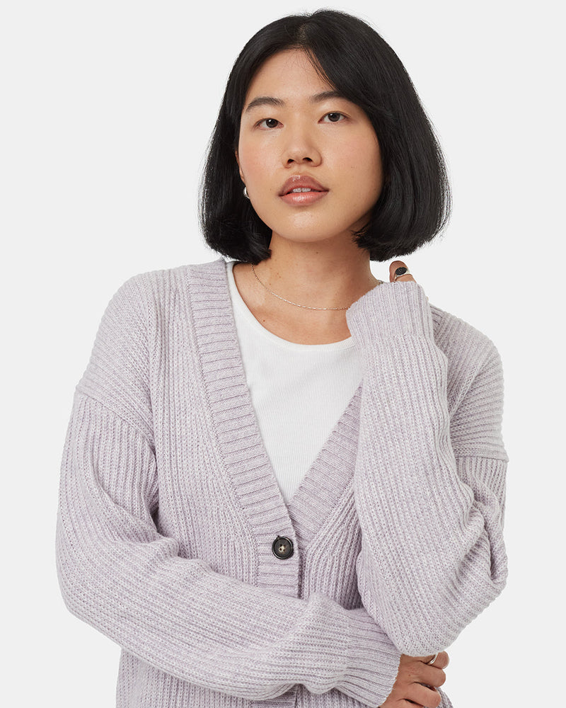 Purple-Women_s-Oversized-Long-Wool-Cardigan