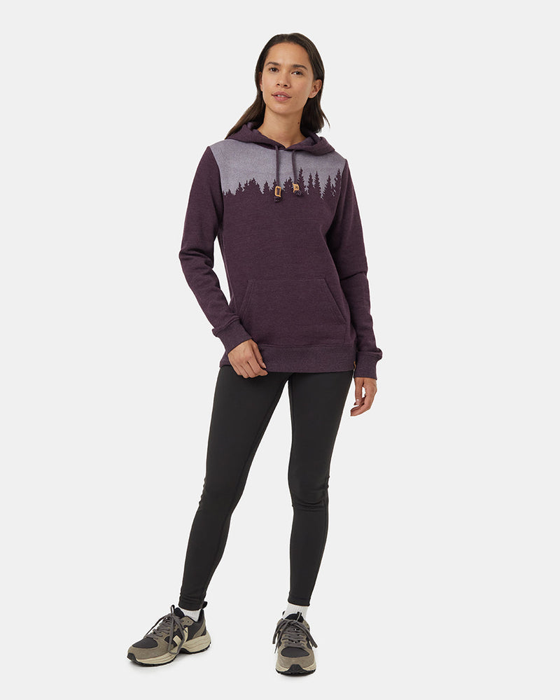 Purple-Womens-Graphic-Pullover-Hoodie
