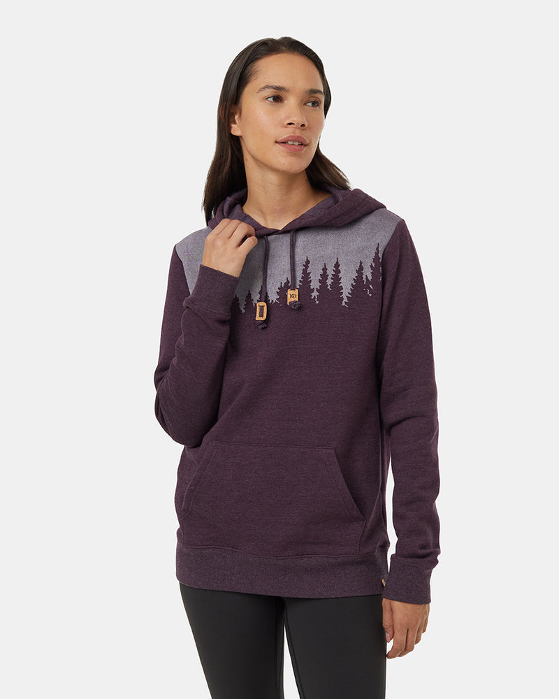 Purple-Womens-Graphic-Pullover-Hoodie