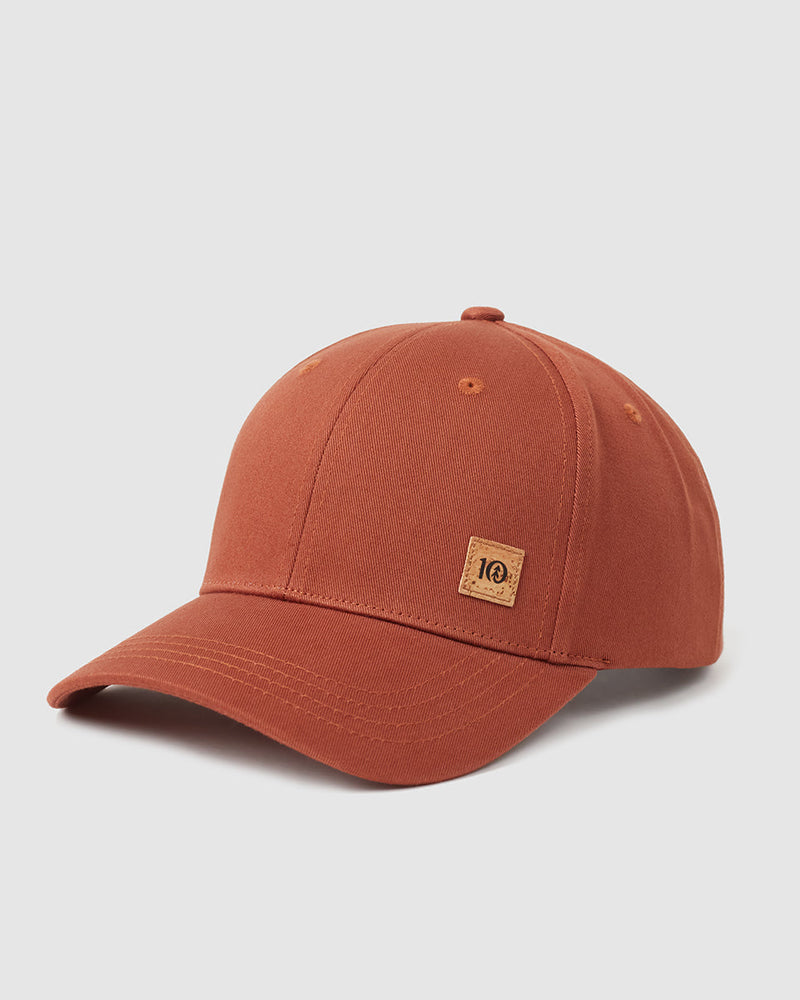 Red-Adjustable-Cork-Baseball-Cap
