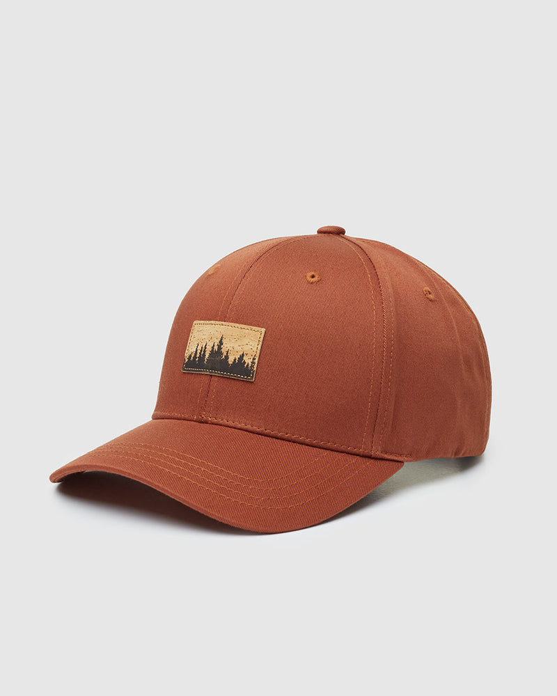 Red-Adjustable-Organic-Cotton-Baseball-Cap