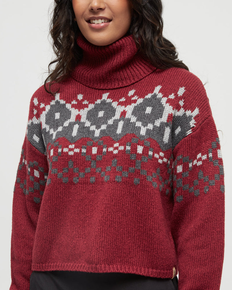 Red-Graphic-Knit-Jacquard-Sweater