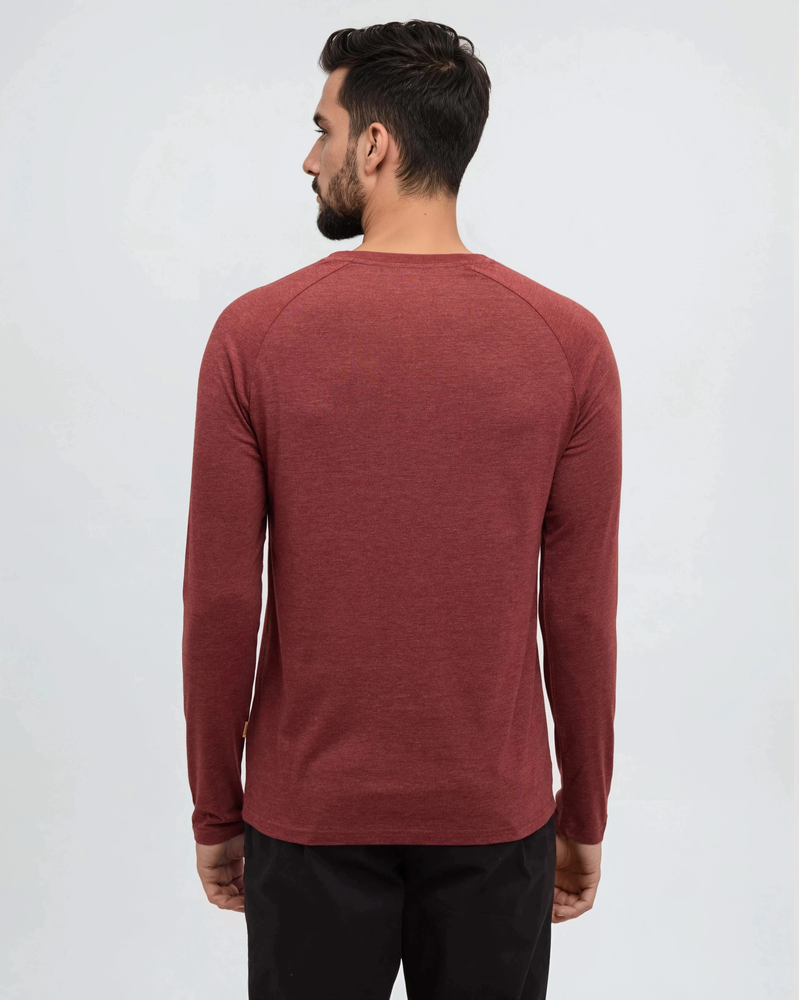 Red-TreeBlend-Classic-Henley-Longsleeve