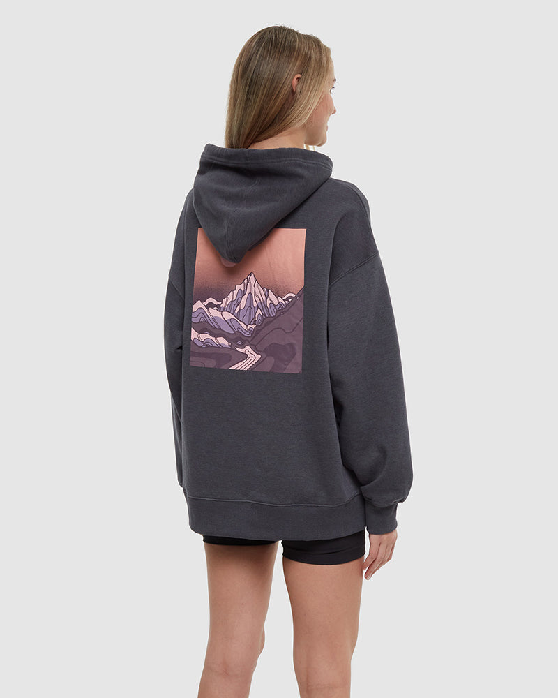 Emerald Edge Oversized Hoodie