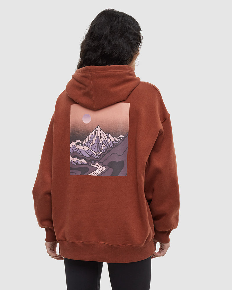 Emerald Edge Oversized Hoodie