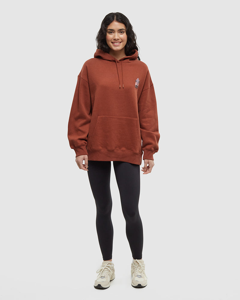 Emerald Edge Oversized Hoodie