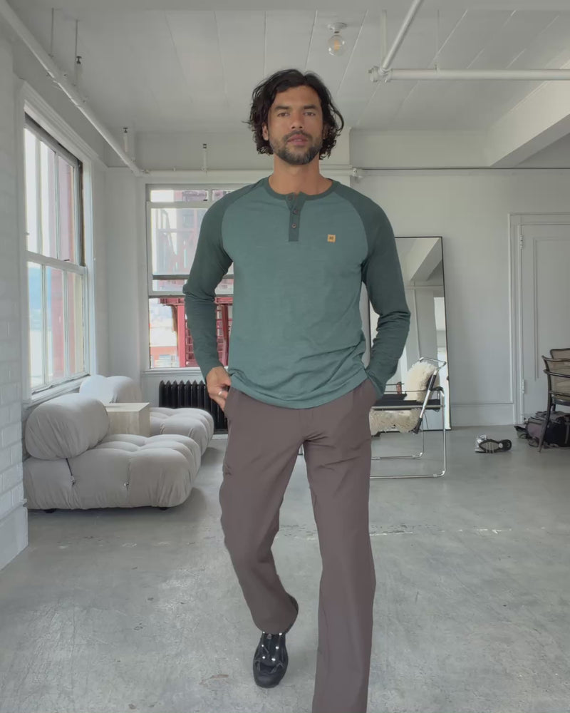 Brown-Men_s-Stretch-Straight-leg-Pant
