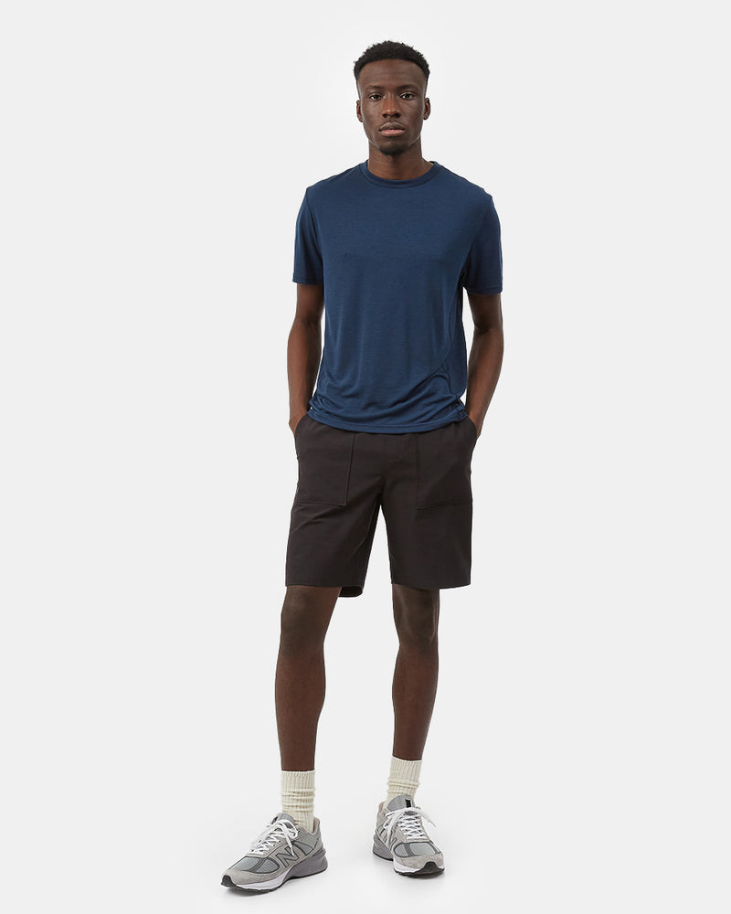 Black Men's Sports Shorts