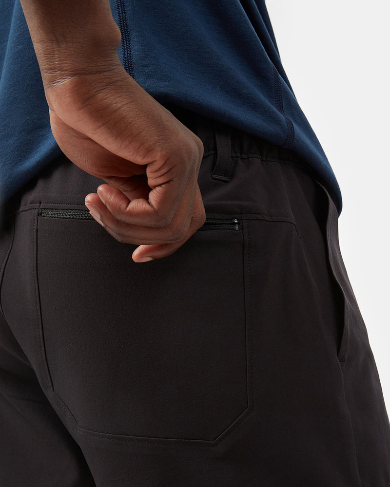 Black Men's Sports Shorts