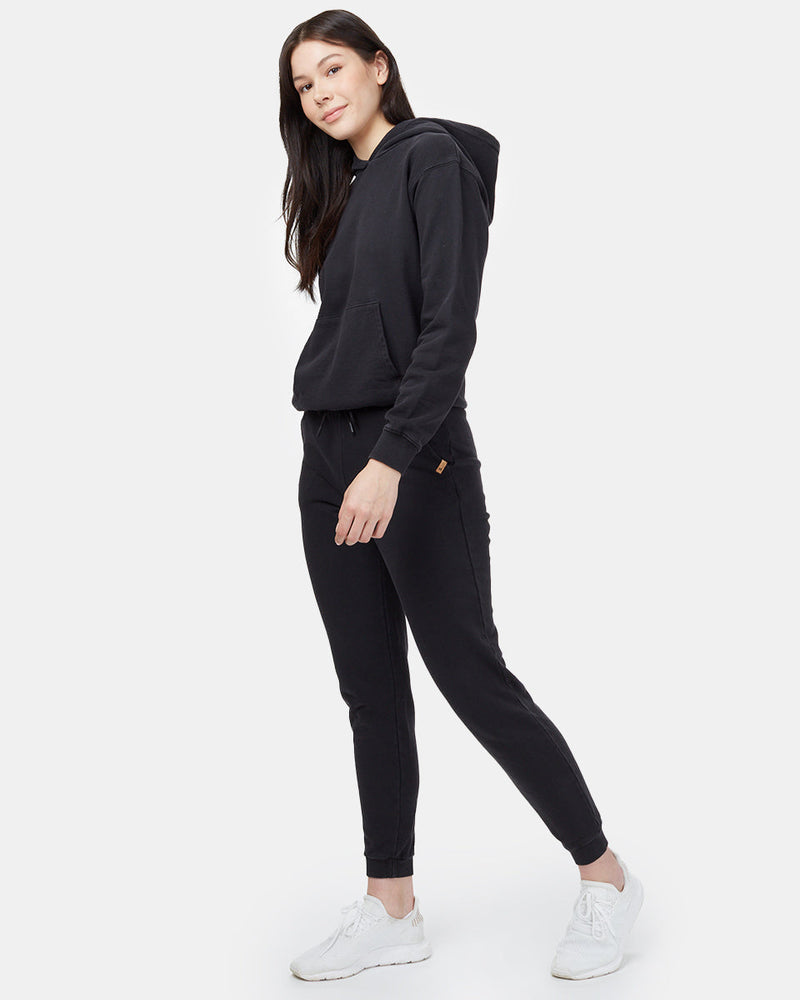 Black Women's Organic Cotton Joggers