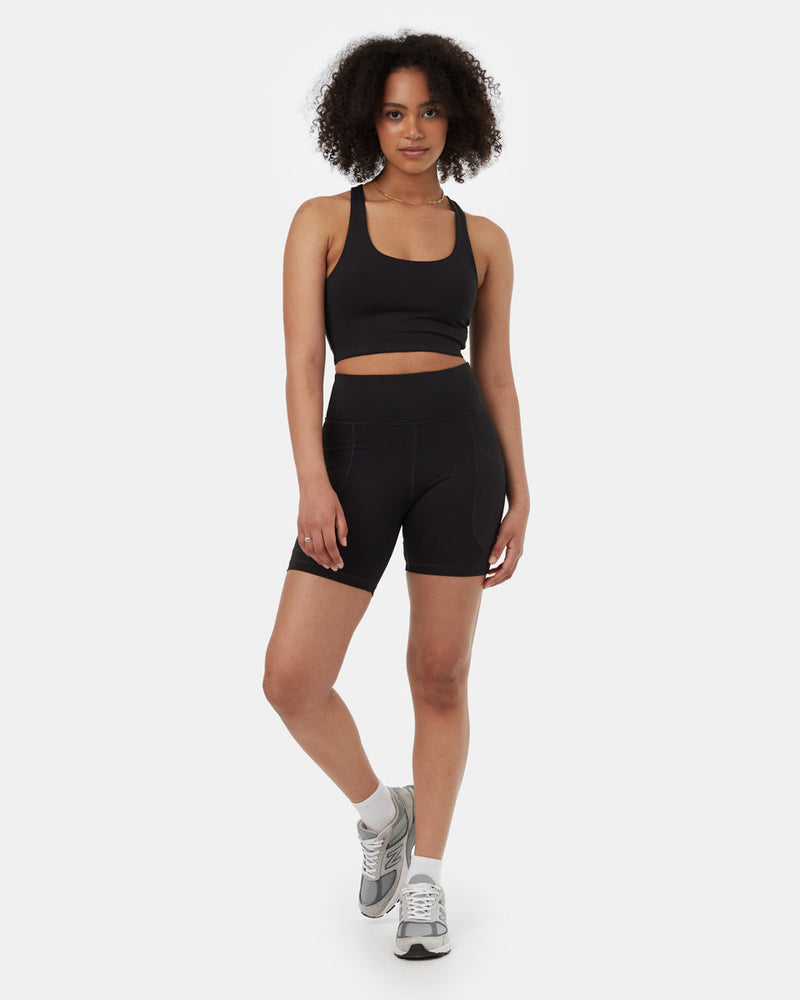 Black Women's Bike Shorts