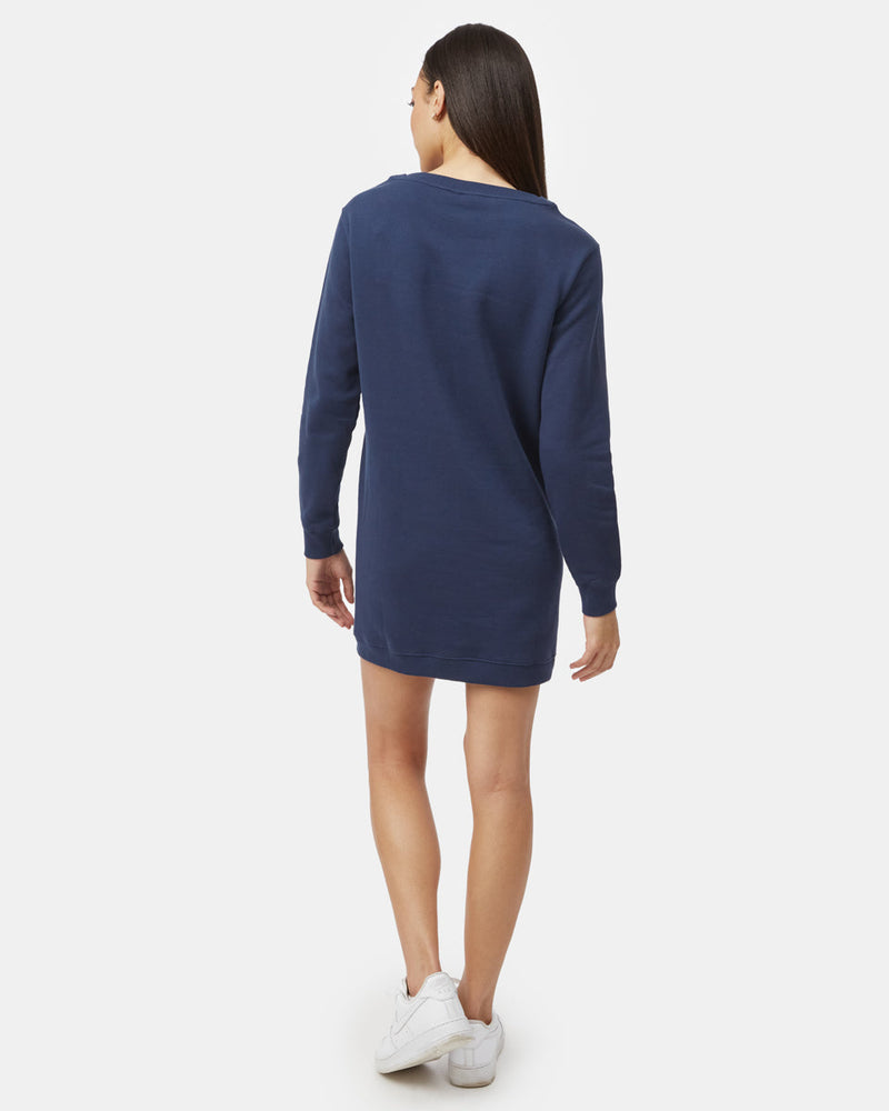 Women's Crew Neck Sweater Dress