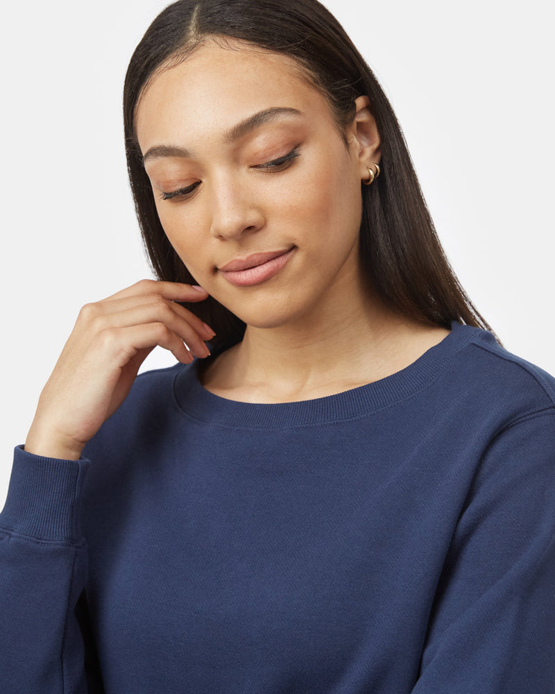 Women's Crew Neck Sweater Dress