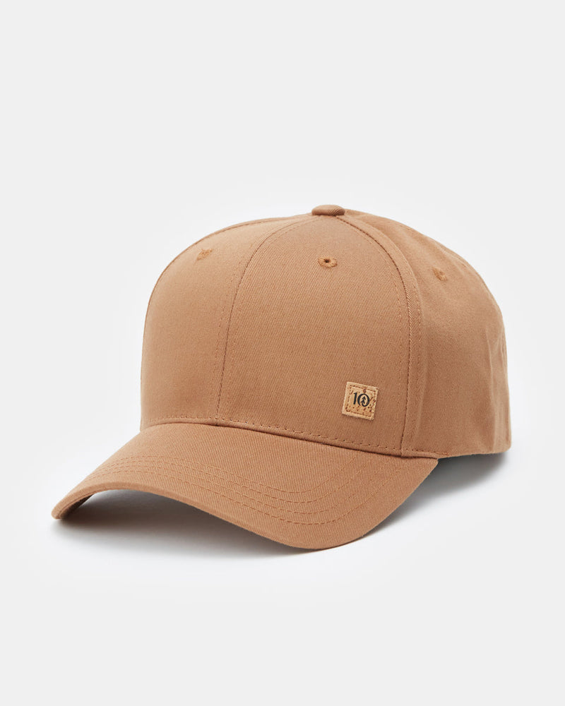 Brown Adjustable Cork Baseball Cap
