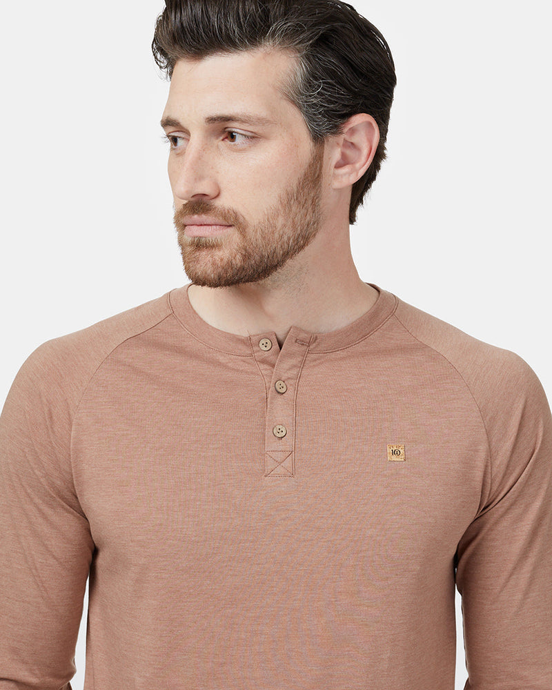 Brown Men's Eco-Friendly Button Shirt