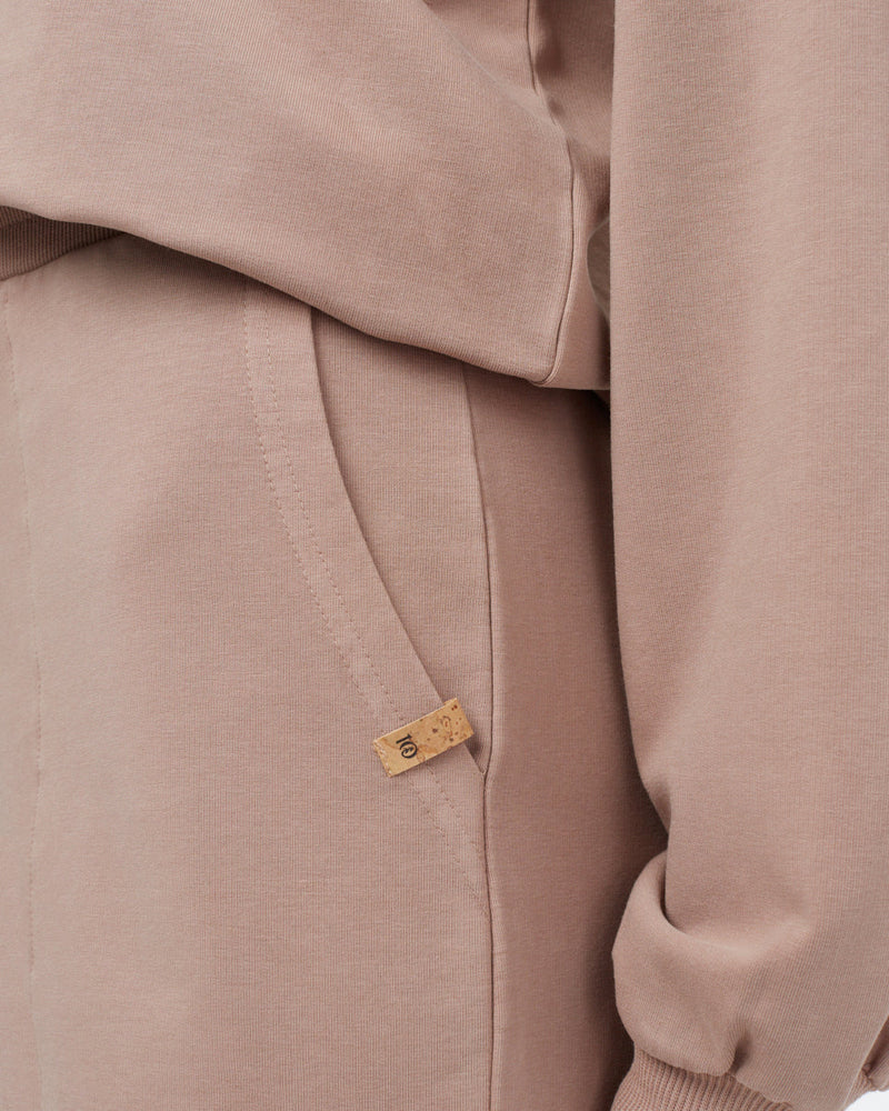 Brown Women's Organic Cotton Joggers