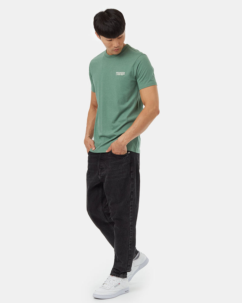 Green_Mens_Embroidered_T-Shirt