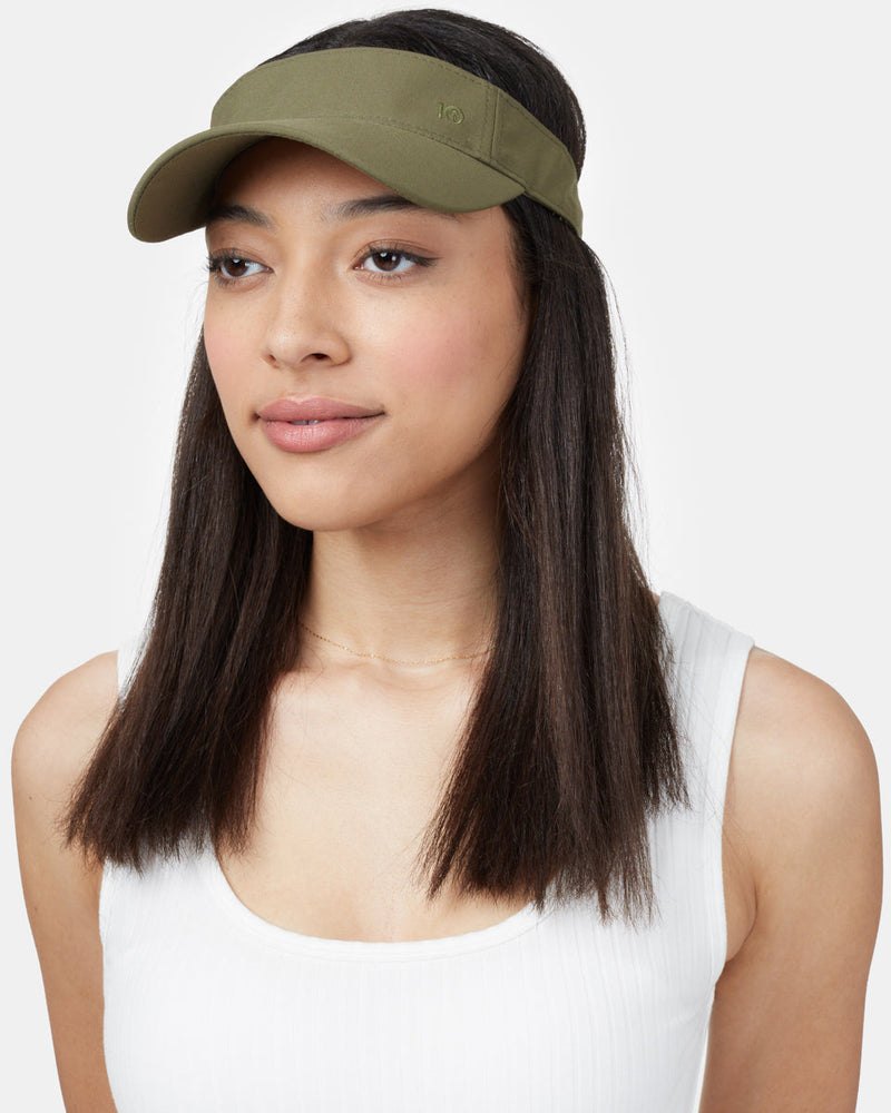Green-Recycled-Polyester-Sun-Visor-Hat